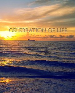 Celebration of life Sunset rememberance Journal - Michaelhuhn; Huhn, Michael