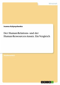 Der Human-Relations- und der Human-Ressourcen-Ansatz. Ein Vergleich - Kalynychenko, Ivanna