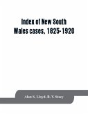 Index of New South Wales cases, 1825-1920