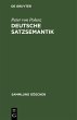 Deutsche Satzsemantik (eBook, PDF) - Bild 1
