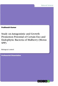 Study on Antagonistic and Growth Promotion Potential of Certain Exo and Endophytic Bacteria of Mulberry (Morus SPP)