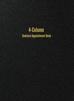 4-Column Undated Appointment Book - Anderson, I. S.