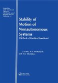 Stability of Motion of Nonautonomous Systems (Methods of Limiting Equations) (eBook, ePUB)