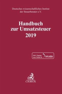 Handbuch zur Umsatzsteuer 2019, m. 1 Buch, m. 1 Online-Zugang