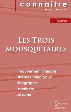 Fiche de lecture Les Trois mousquetaires de Alexandre Dumas (Analyse littéraire de référence et résumé complet) - Dumas, Alexandre