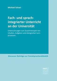 Fach- und sprachintegrierter Unterricht an der Universität (eBook, PDF) - Schart, Michael
