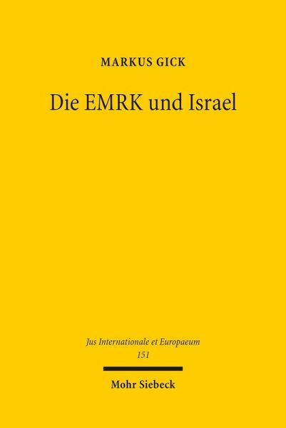 Die EMRK und Israel (eBook, PDF) Die EMRK und Israel (eBook, PDF)