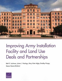 Improving Army Installation Facility and Land Use Deals and Partnerships - Lachman, Beth E.; Hastings, Jaime L.; Adgie, Mary Kate