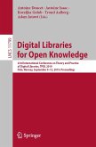 Digital Libraries for Open Knowledge (eBook, PDF)