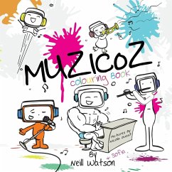 Muzicoz Colouring Book - Watson, Neill