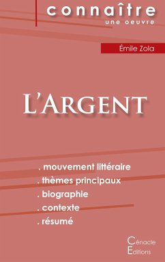 Fiche de lecture L'Argent de Émile Zola (Analyse littéraire de référence et résumé complet) - Zola, Emile