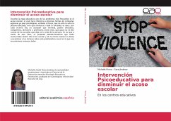 Intervención Psicoeducativa para disminuir el acoso escolar