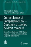 Current Issues of Comparative Law – Questions actuelles de droit comparé (eBook, PDF)