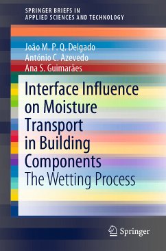 Interface Influence on Moisture Transport in Building Components (eBook, PDF) - Delgado, João M. P. Q.; Azevedo, António C.; Guimarães, Ana S.