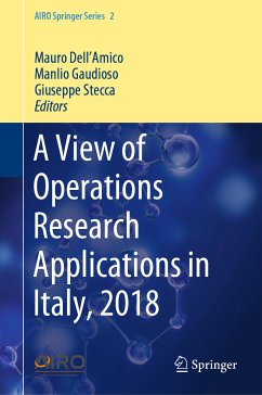 A View of Operations Research Applications in Italy, 2018 (eBook, PDF)