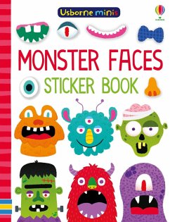 Monster Faces Sticker Book - Smith, Sam