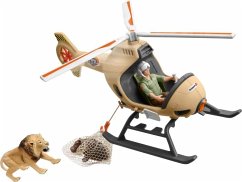 Schleich 42476 - Wild Life, Helicopter Tierrettung