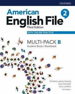 American English File: Level 2: Student Book/Workbook Multi-Pack B with Online Practice - Latham-Koenig, Christina; Oxenden, Clive; Lambert, Jerry; Seligson, Paul