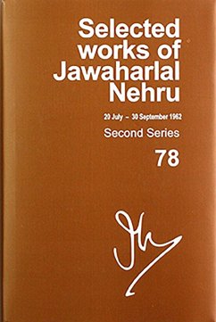 Cover Selected Works of Jawaharlal Nehru