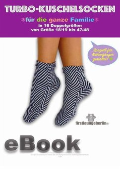 Cover Turbo-Kuschelsöckchen nähen für die ganze Familie - Schnittmuster mit Nähanleitung von firstloungeberlin (eBook, ePUB)