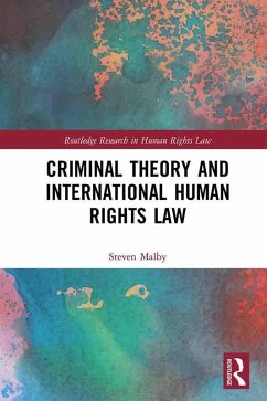 Cover Criminal Theory and International Human Rights Law (eBook, PDF)