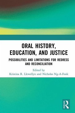 Cover Oral History, Education, and Justice (eBook, PDF)