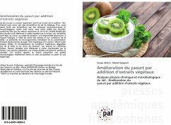Amélioration du yaourt par addition d¿extraits végétaux