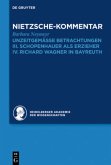 Kommentar zu Nietzsches "Unzeitgemässen Betrachtungen" / Historischer und kritischer Kommentar zu Friedrich Nietzsches Werken Band 1.4