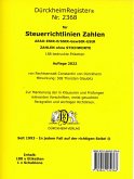 DürckheimRegister® STEUERRICHTLINIEN 2022 Gesetze und §§, ohne Stichworte