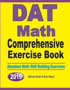 DAT Math Comprehensive Exercise Book - Smith, Michael; Nazari, Reza