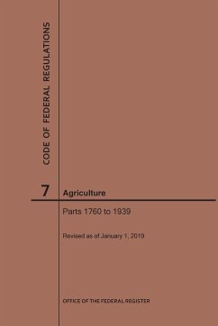 Code of Federal Regulations Title 7, Agriculture, Parts 1760-1939, 2019 - Nara