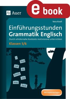 Einführungsstunden Grammatik Englisch Klassen 5-6 (eBook, PDF) - Knoll, Vera