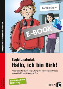 Begleitmaterial: Hallo, ich bin Birk! (eBook, PDF) - Miller, Christa