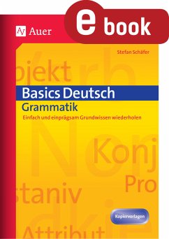 Basics Deutsch Grammatik (eBook, PDF) - Schäfer, Stefan