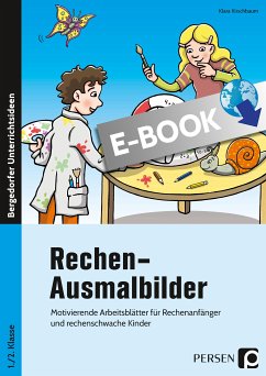 Rechen-Ausmalbilder (eBook, PDF) - Kirschbaum, Klara