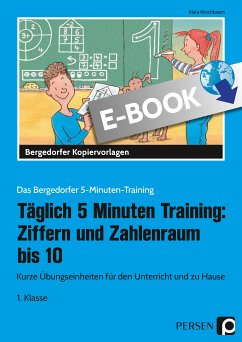 Täglich 5 Minuten Training: Ziffern und ZR bis 10 (eBook, PDF) - Kirschbaum, Klara