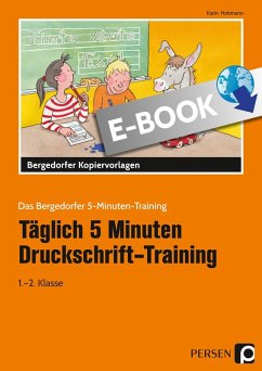 Täglich 5 Minuten Druckschrift-Training (eBook, PDF) - Hohmann, Karin
