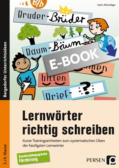 Lernwörter richtig schreiben (eBook, PDF) - Ahlschläger, Katrin