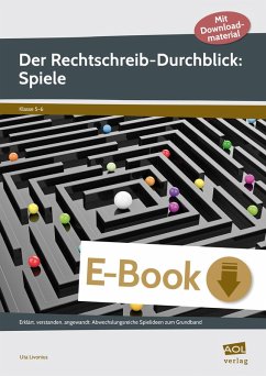 Der Rechtschreib-Durchblick: Spiele (eBook, PDF) - Livonius, Uta