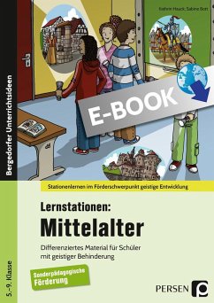 Lernstationen: Mittelalter (eBook, PDF) - Hauck, Kathrin; Bott, Sabine