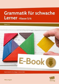 Grammatik für schwache Lerner - Klasse 5/6 (eBook, PDF) - Angioni, Milena