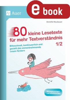 80 kleine Lesetexte für mehr Textverständnis 1/2 (eBook, PDF) - Neubauer, Annette