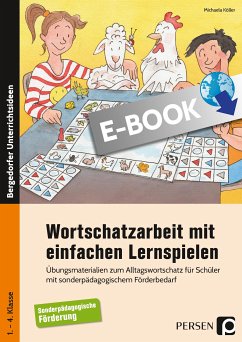 Wortschatzarbeit mit einfachen Lernspielen (eBook, PDF) - Köller, Michaela