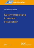 Datenverarbeitung in sozialen Netzwerken (eBook, PDF)