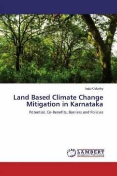 Land Based Climate Change Mitigation in Karnataka - K Murthy, Indu