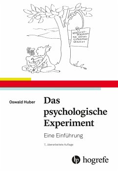 Das psychologische Experiment - Huber, Oswald