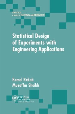 Statistical Design of Experiments with Engineering Applications - Rekab, Kamel; Shaikh, Muzaffar