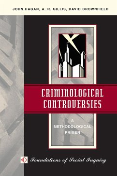 Criminological Controversies - Hagan, John L