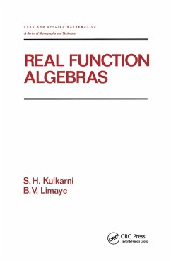 Real Function Algebras - Kulkarni, S H; Limaye, B V