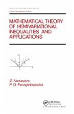 Mathematical Theory of Hemivariational Inequalities and Applications